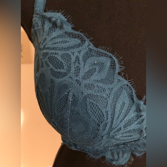 EUC! Victoria’s Secret PINK Date Racerback; Front Closure; Deep Teal; 34DD - Picture 4 of 10